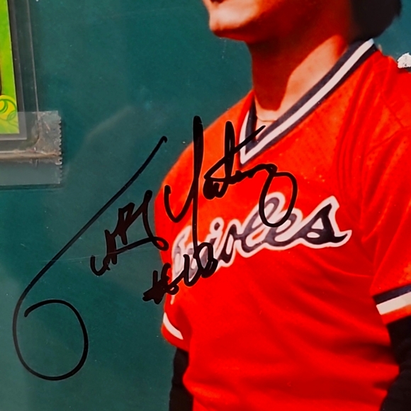 Signed Tippy Martinez picture - Picture 2 of 5